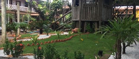 Overnattingsstedets uteområder