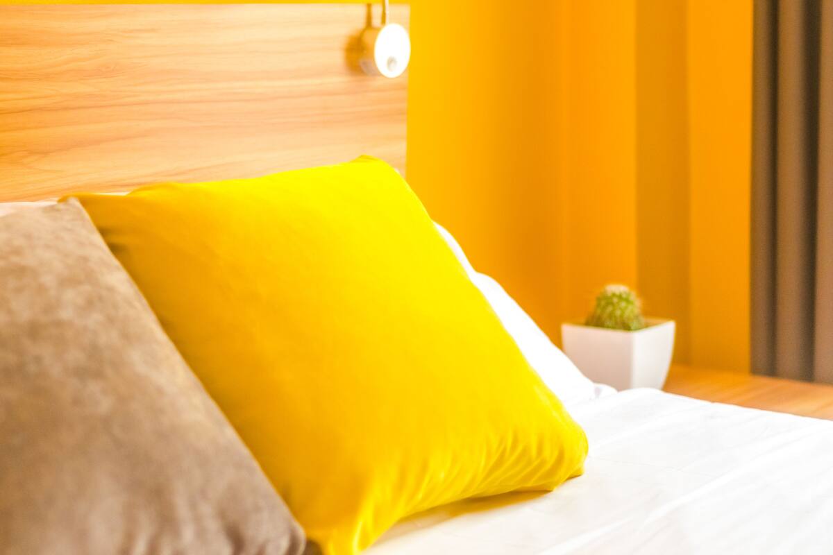 classic double room, 1 queen bed, balcony | premium bedding, memory-foam beds, free wifi, bed sheets