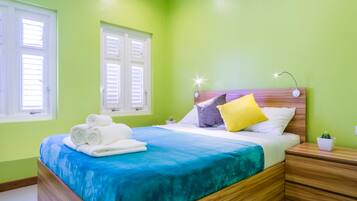 Quarto casal clássico, 1 cama Queen | Roupas de cama premium