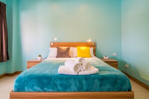 Superior tweepersoonskamer, 1 queensize bed | Luxe beddengoed, bedden met traagschuimmatrassen, gratis wifi