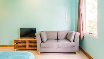 Kamar Double Superior, 1 Tempat Tidur Queen | Area keluarga