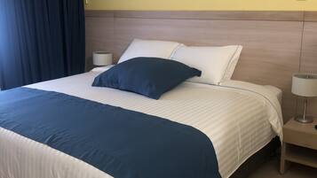 Premium bedding, pillowtop beds, minibar, in-room safe