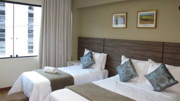 Minibar, desk, blackout curtains, free WiFi