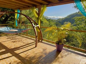 Luxury Room, 1 King Bed, Mountain View | Terrace/patio
