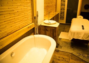 Phòng trị liệu đôi, phòng tắm hơi, bồn tắm thủy lực, phòng xông hơi 
