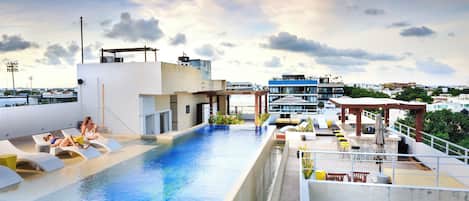Terrasse sur le toit