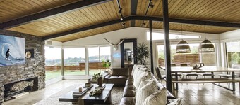 Panoramic Ocean Views, Private Heated Pool, Spa, and Waterslide!     