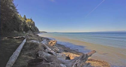 Playa de carpa Camping en el estrecho de Juan de Fuca (T12) - Whisky Creek Beach