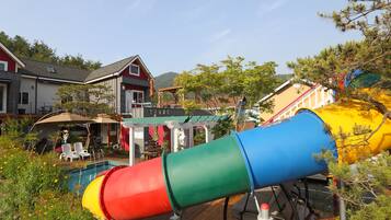 Seasonal outdoor pool