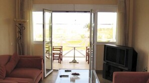 Villa, 2 Bedrooms (Fivos) | Living room - Gyra Villas (Lefkada)