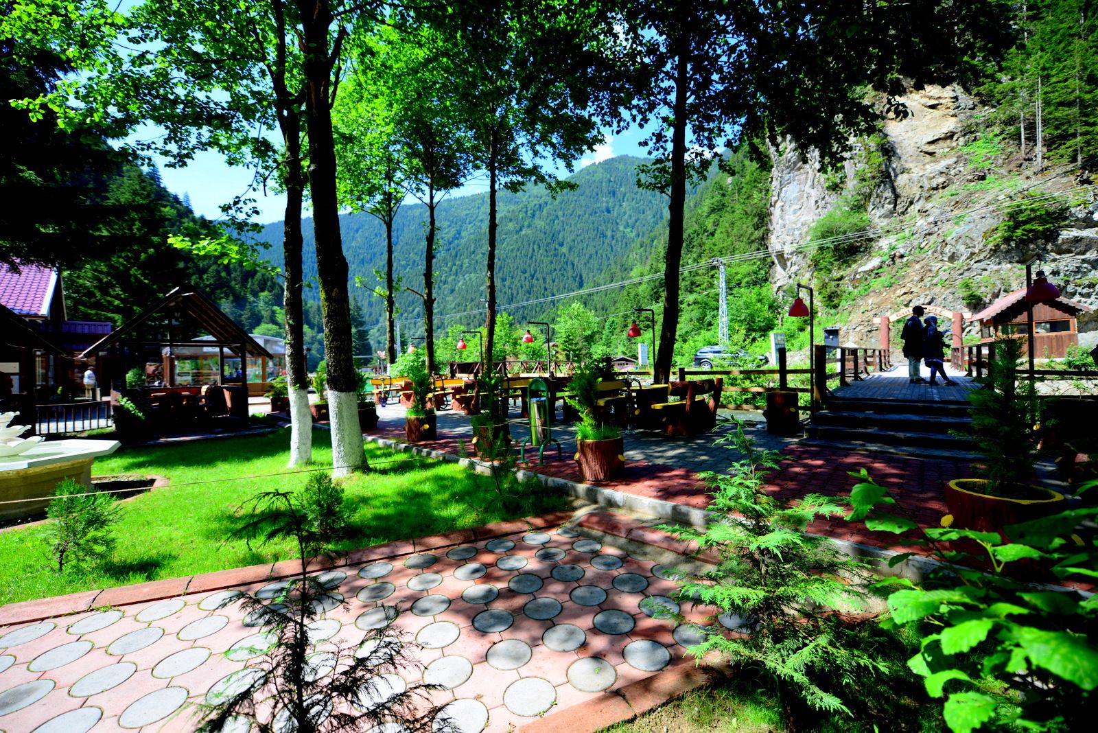 Breakfast, lunch and dinner served