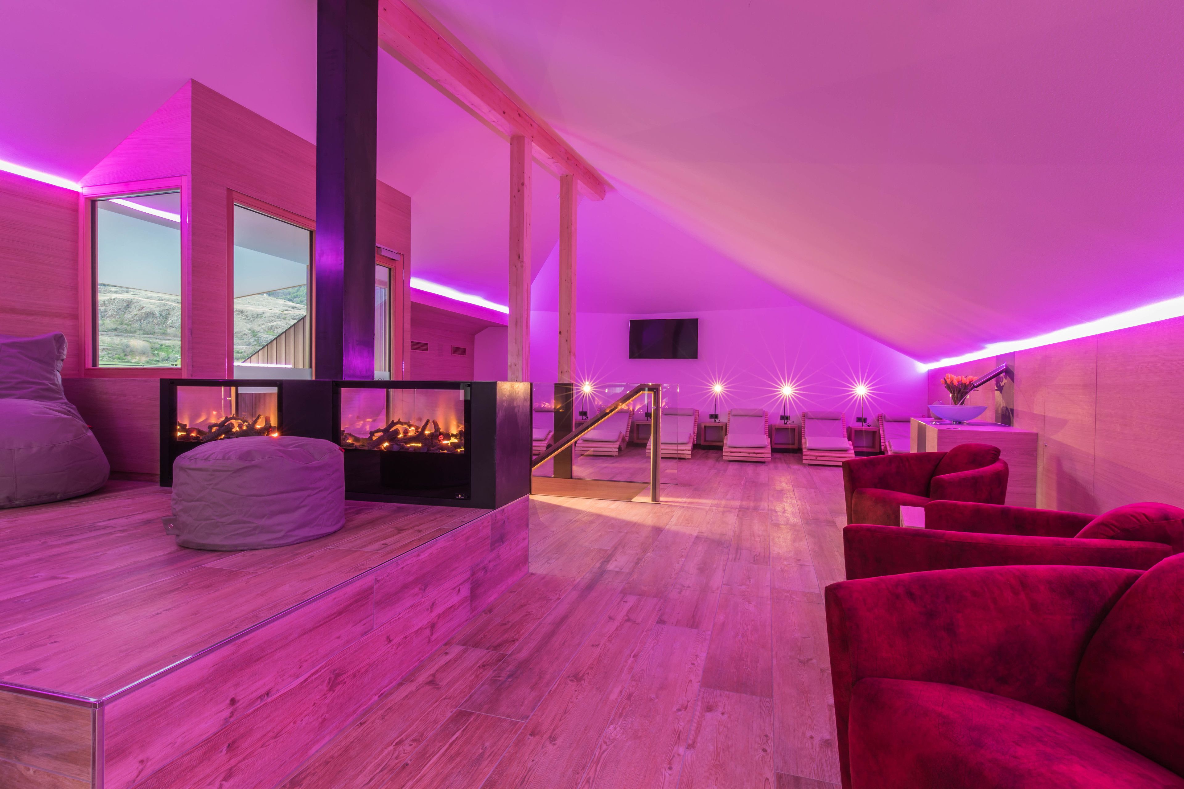 Sauna, boblebad, dampbad