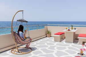 家庭公寓, 海景 (Private Roof Terrace) | 露台