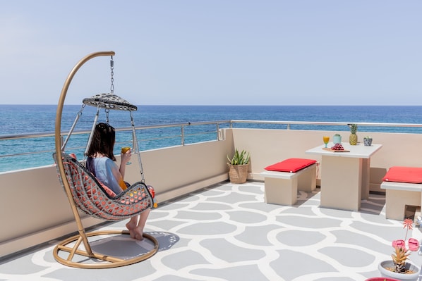 家庭公寓, 海景 (Private Roof Terrace) | 露台