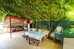 Terrace/patio - Stefanidis Apartments (Volvi)