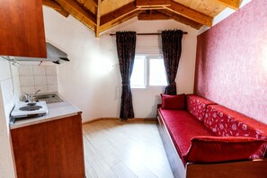 Apartment, 1 Schlafzimmer, Meerblick | Hochwertige Bettwaren, Bügeleisen/Bügelbrett, kostenlose Babybetten