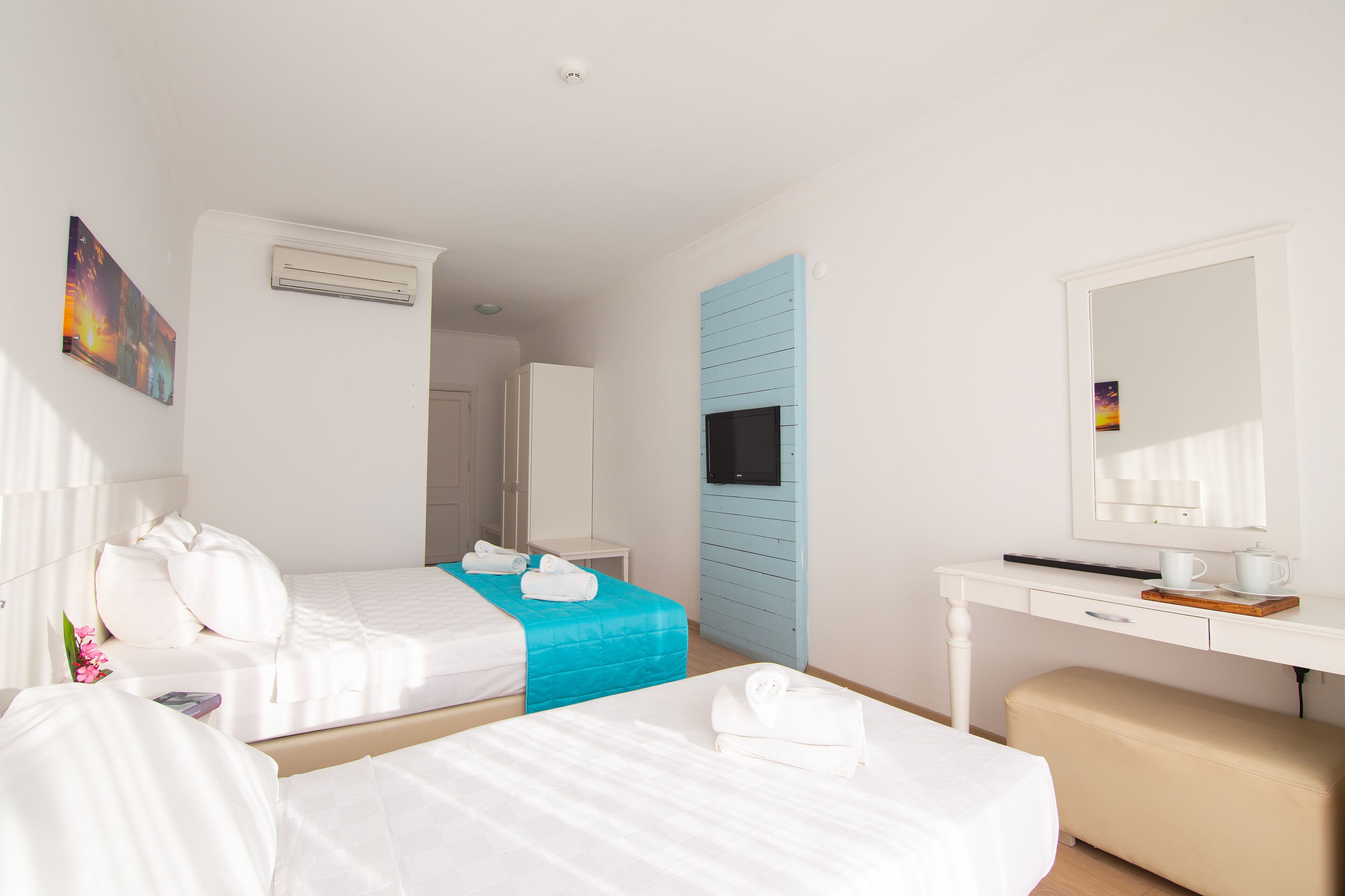 Dobbelt- eller tomannsrom – standard | Sengetøy av topp kvalitet, minibar, lydisolert og wi-fi (inkludert)