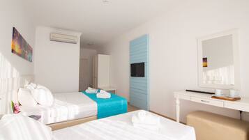 Dobbelt- eller tomannsrom – standard | Sengetøy av topp kvalitet, minibar, lydisolert og wi-fi (inkludert)