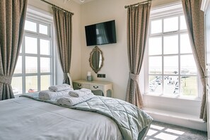 Standard-Doppelzimmer, mit Bad, Meerblick | Blick von der Unterkunft