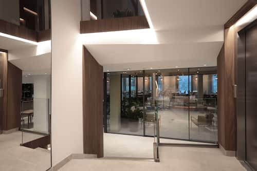 Reception hall