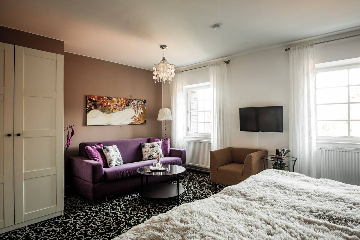 Elegant C6 | 1 chambre, literie de qualité, bureau, fer et planche à repasser
