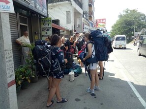 Fassade der Unterkunft