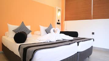Deluxe Double Room (With Attached Bathroom) | Iron/ironing board, bed sheets
