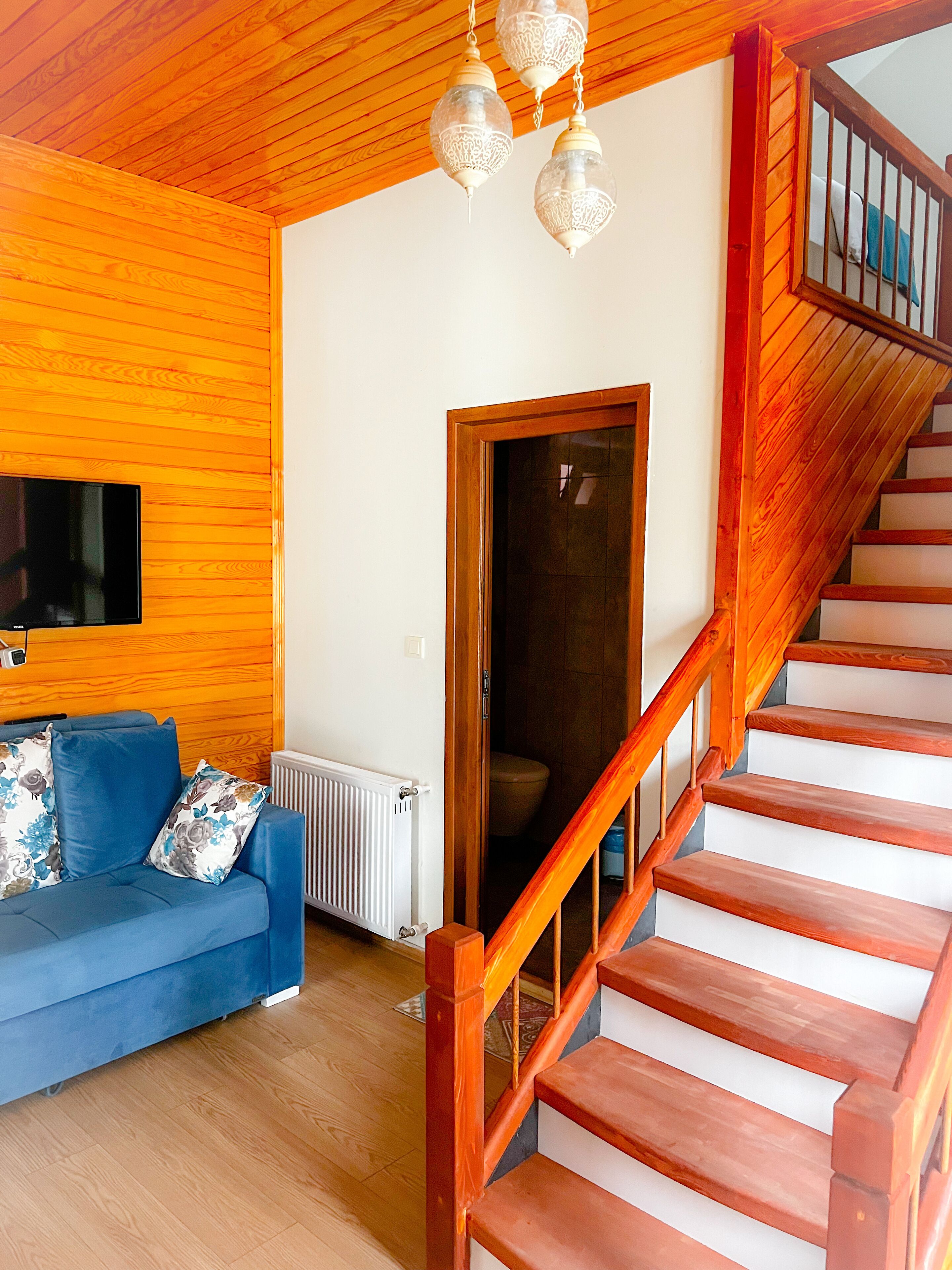 family bungalow | living area | flat-screen tv