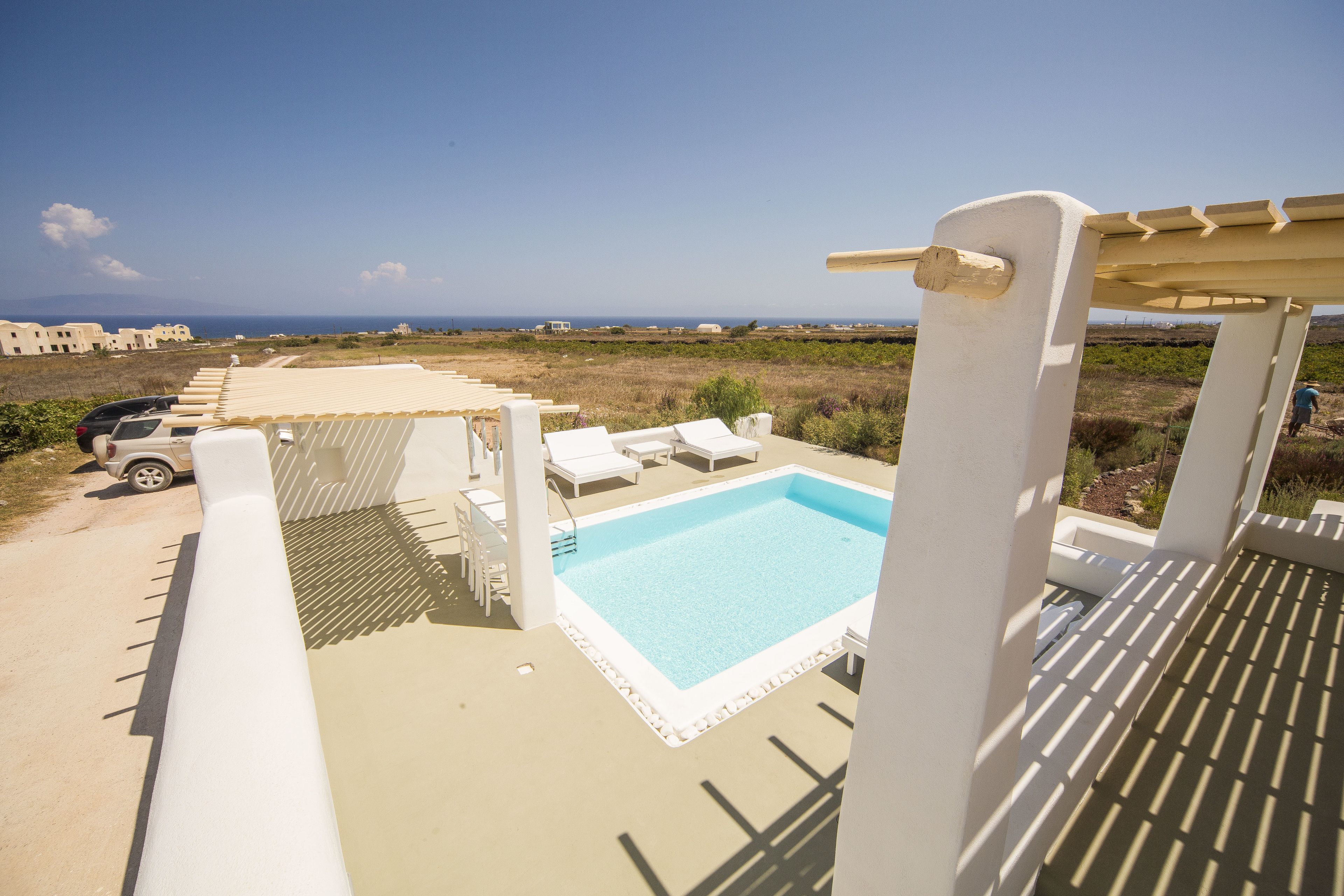 Villa, 2 soverom, privat basseng | Terrasse/patio