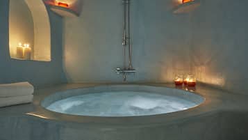 Villa, 2 Bedrooms, Private Pool | Jetted bathtub