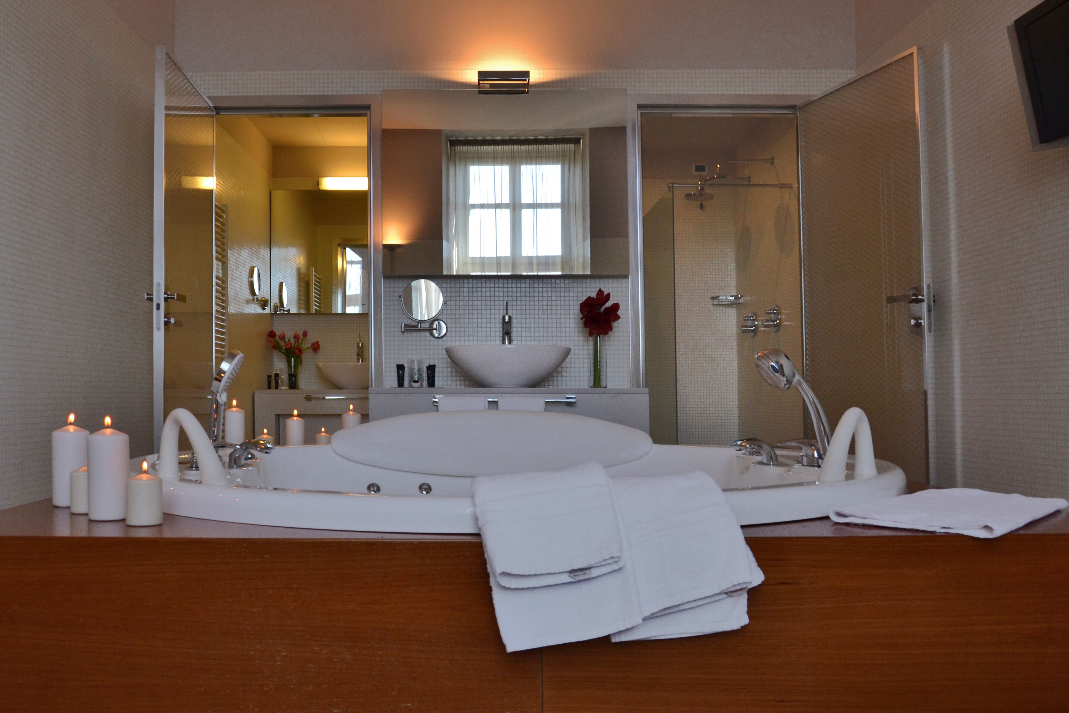 presidential suite | bathroom | free toiletries, bathrobes, slippers, bidet