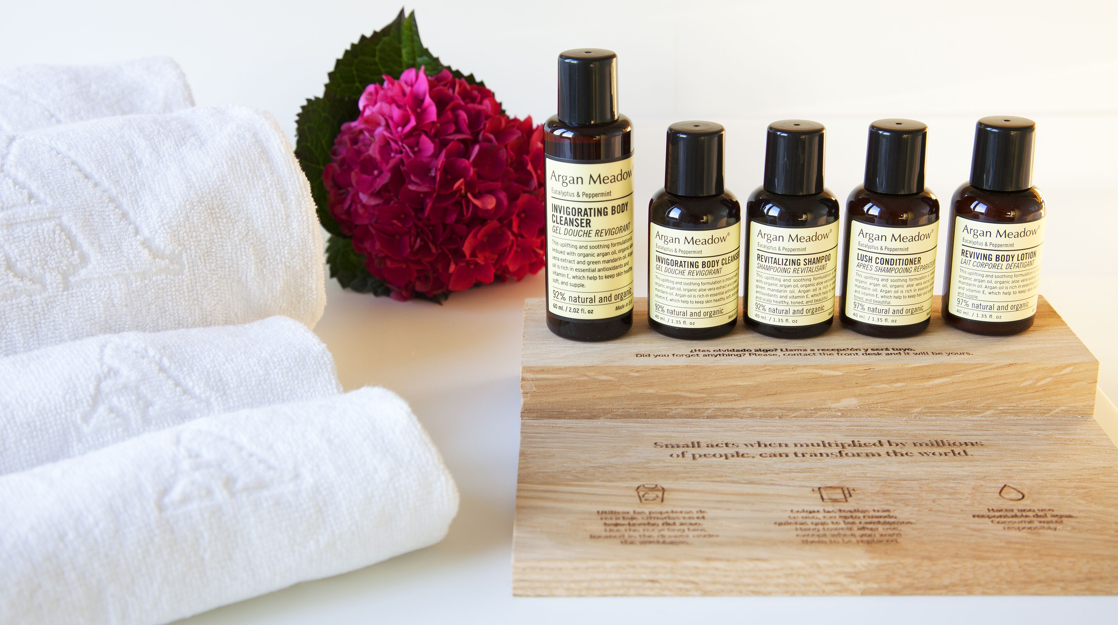 shower, free toiletries, hair dryer, bidet