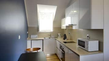 Superior Apartment, 1 Bedroom, City View | 1 bedroom, hypo-allergenic bedding, in-room safe, blackout drapes