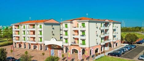 Overnatningsstedets facade