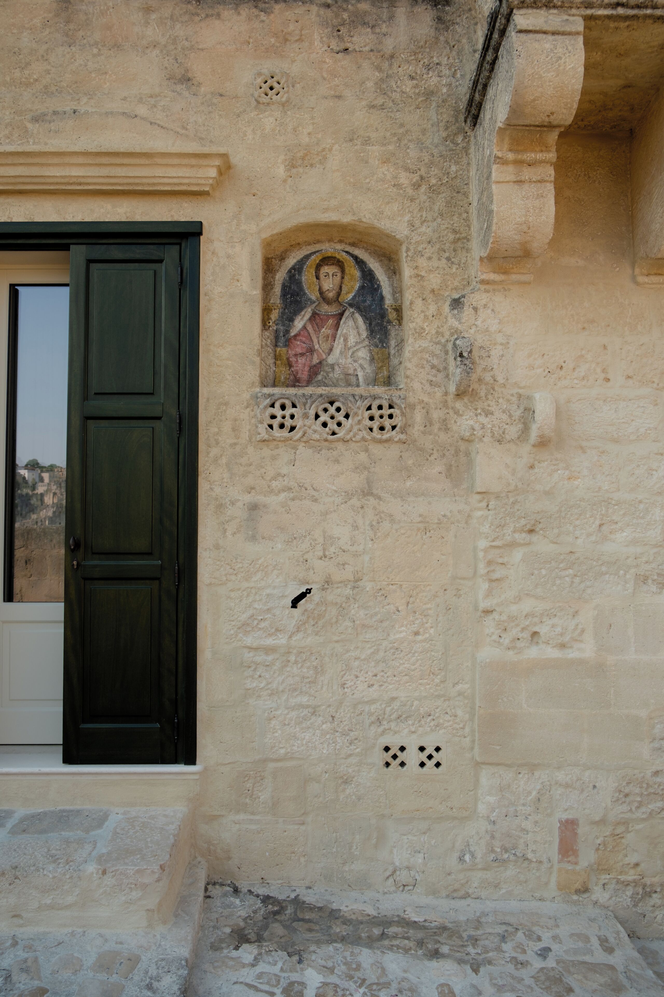 Fassade der Unterkunft