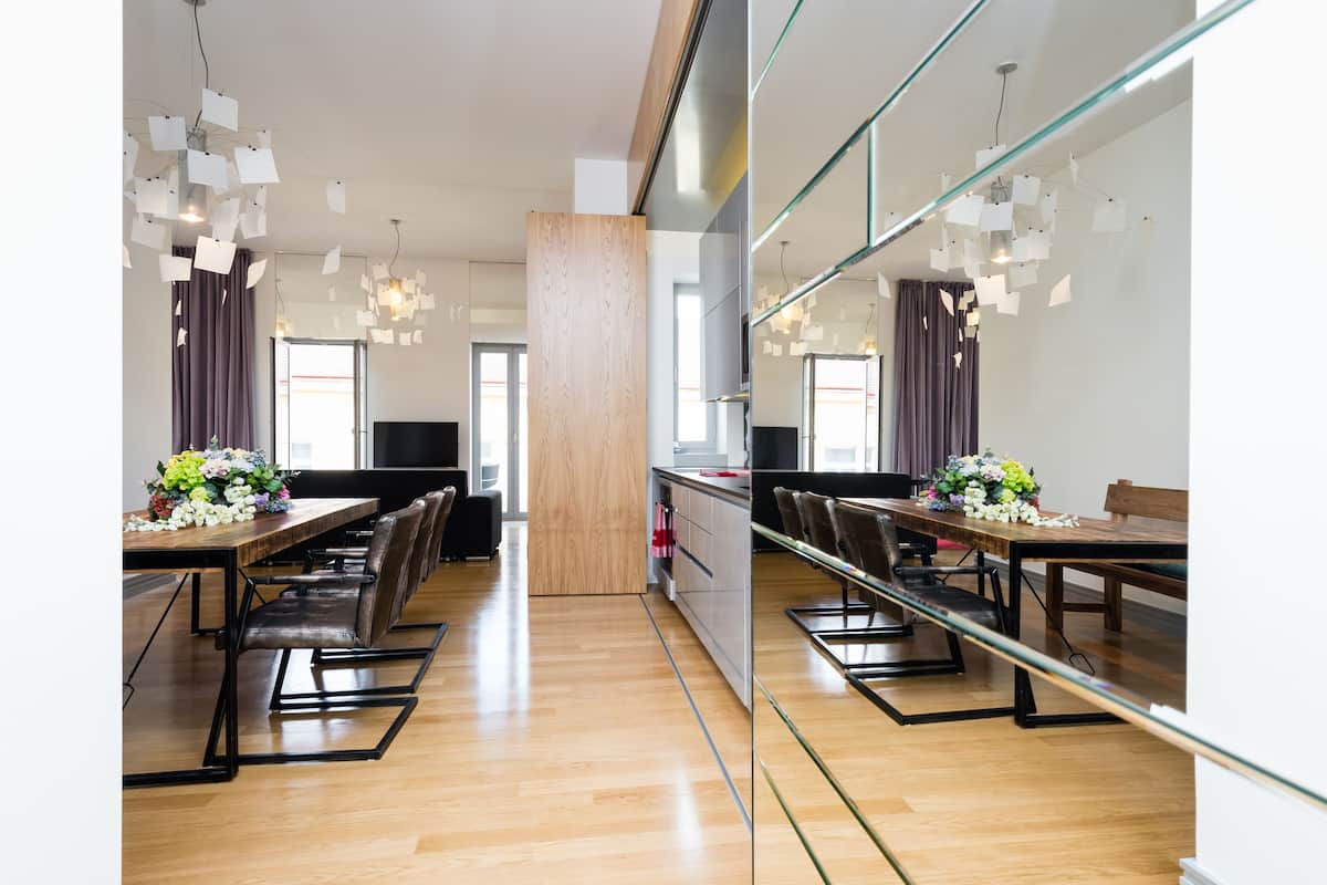 Appartement Luxe, 4 chambres, terrasse, vue ville | Coin séjour