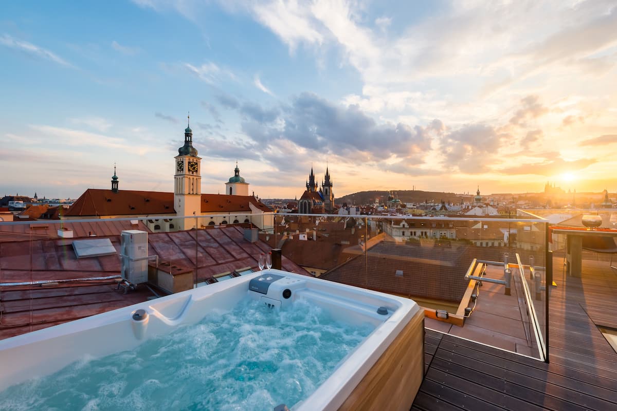 Loft Panoramique | Bain à remous privé