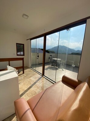 Family Duplex, Fireplace