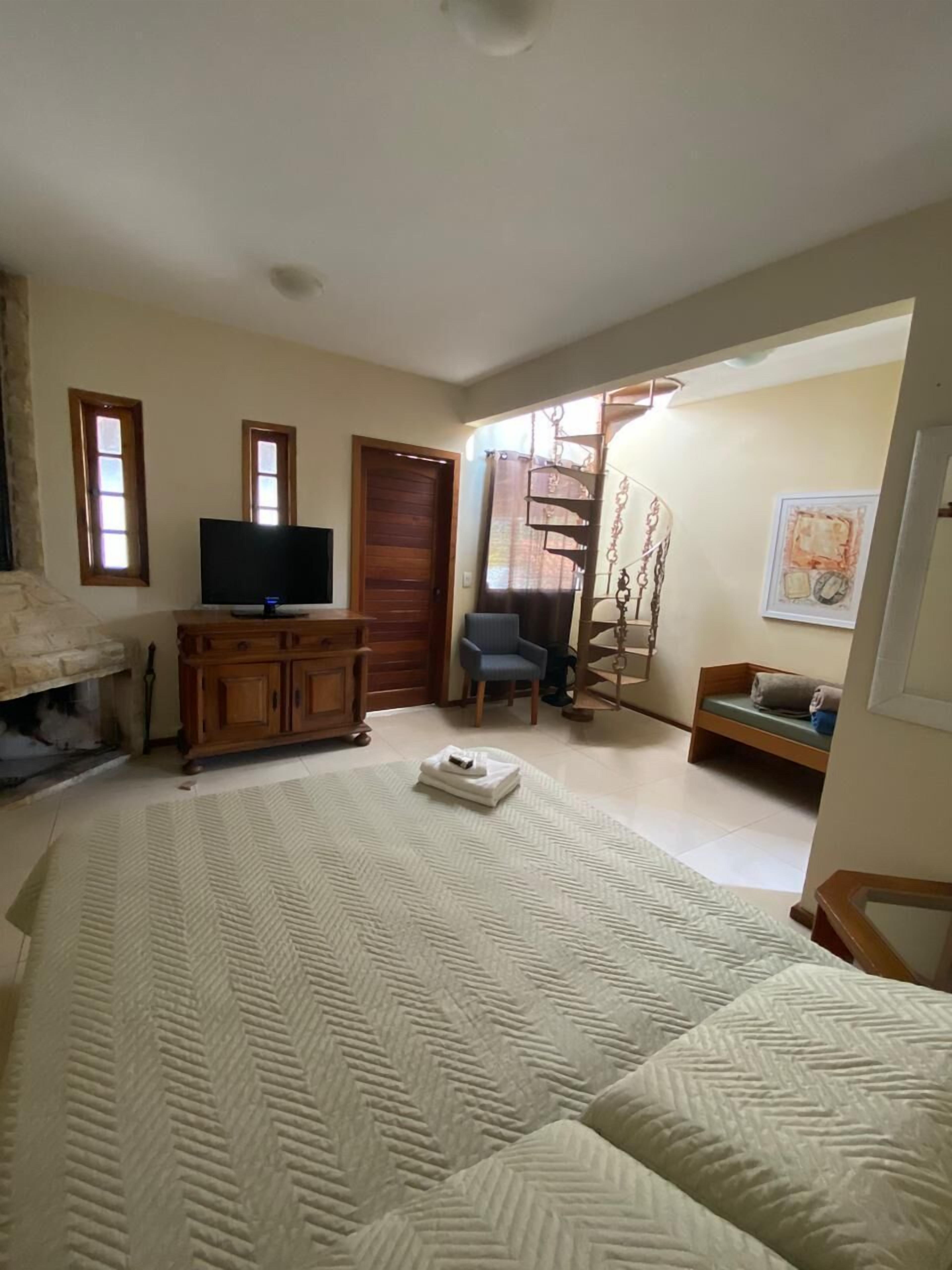 Family Duplex, Fireplace