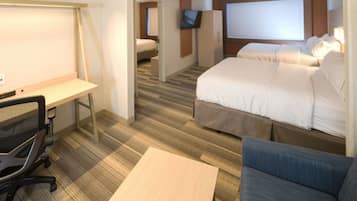Suite, Multiple Beds | 1 bedroom, in-room safe, desk, blackout drapes