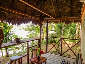 View from room - DON JAIME HOSTEL \/ (Tambopata)