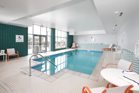 Una piscina techada