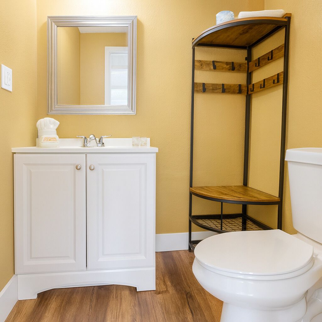 Free toiletries, towels