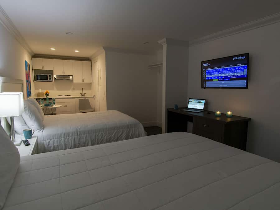 Family Room, Multiple Beds, Non Smoking, Kitchen | Desk, laptop workspace, iron/ironing board, free WiFi
