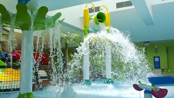 Seasonal outdoor pool, open 10:00 AM to 5:00 PM, lifeguards on site