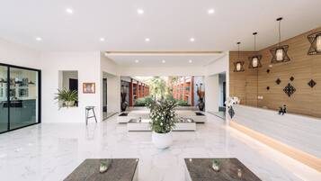 Sitzecke in der Lobby