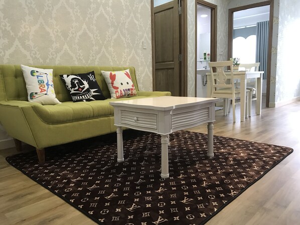 1 bedroom, individually furnished, desk, blackout curtains