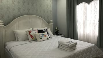 1 bedroom, individually furnished, desk, blackout curtains