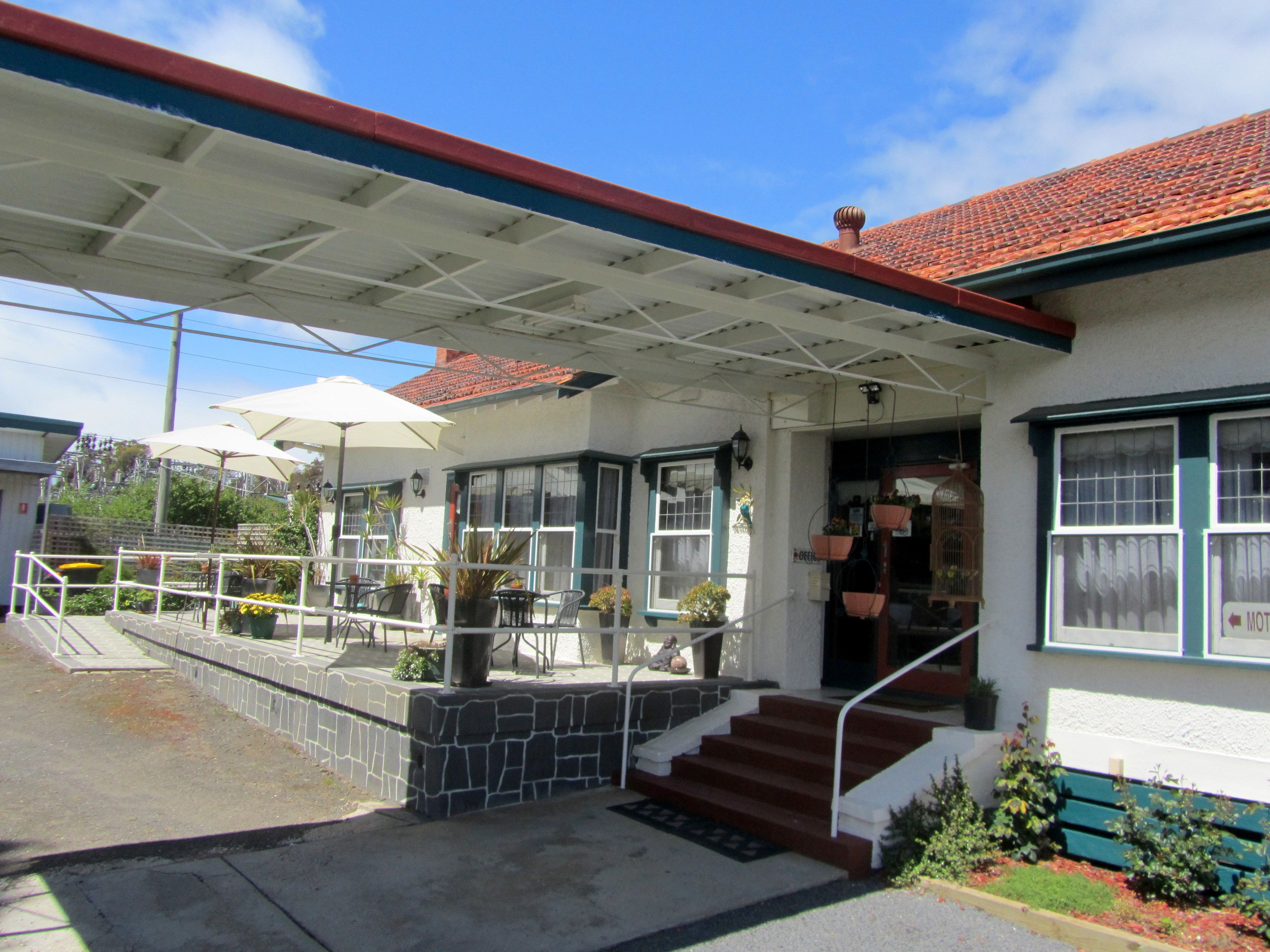 Entrada de la propiedad