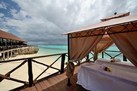 Body treatments, facials, manicures and pedicures. Amaan Beach Bungalows